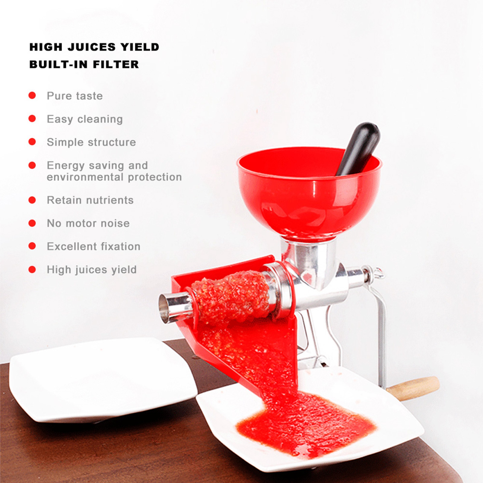 アルミ合金厚い手動ジューサーフルーツトマトレモンオレンジ野菜 - Kitchen Gadgets Juicer のレビューと価格