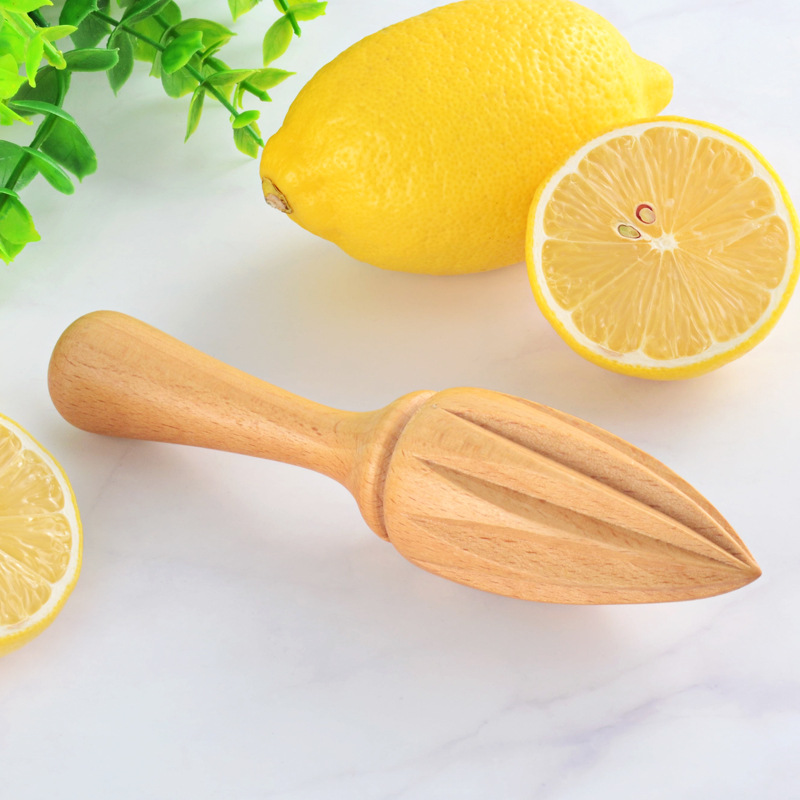 木製柑橘類リーマー、ヨーロッパ産硬材で作られた手作りレモン絞 - Kitchen Gadgets Made In Usa のレビューと価格