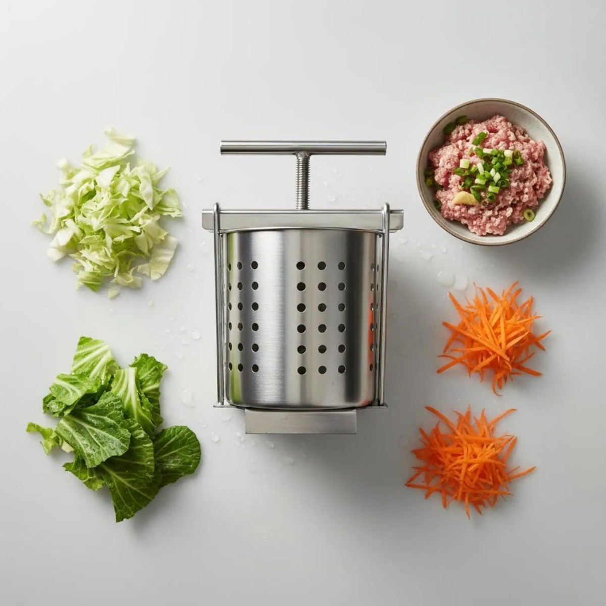 野菜乾燥機 キッチンガジェット ステンレス製 ハンドジューサ - Kitchen Gadgets Juicer のレビューと価格