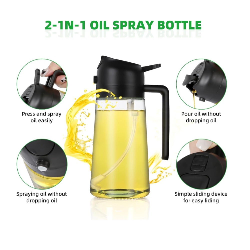 調理用16オンス/470mlオリーブオイルスプレー - キッ - Kitchen Gadgets Oil Spray のレビューと価格