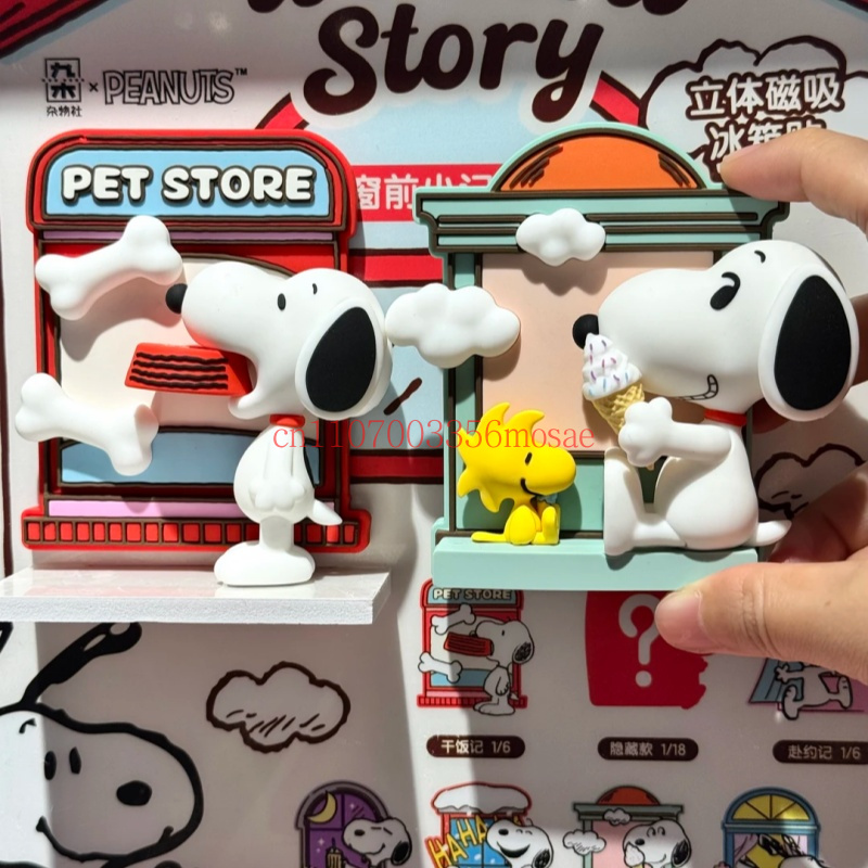 ピーナッツ スヌーピー 冷蔵庫マグネット ブラインドボックス - Kitchen Gadgets Aliexpress のレビューと価格