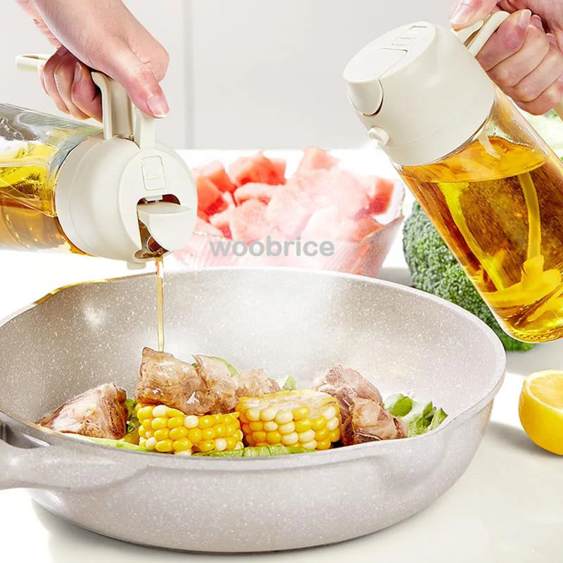 オイルディスペンサー調味料アクセサリーオイル調味料ボトルオイ - Kitchen Gadgets Oil Spray のレビューと価格