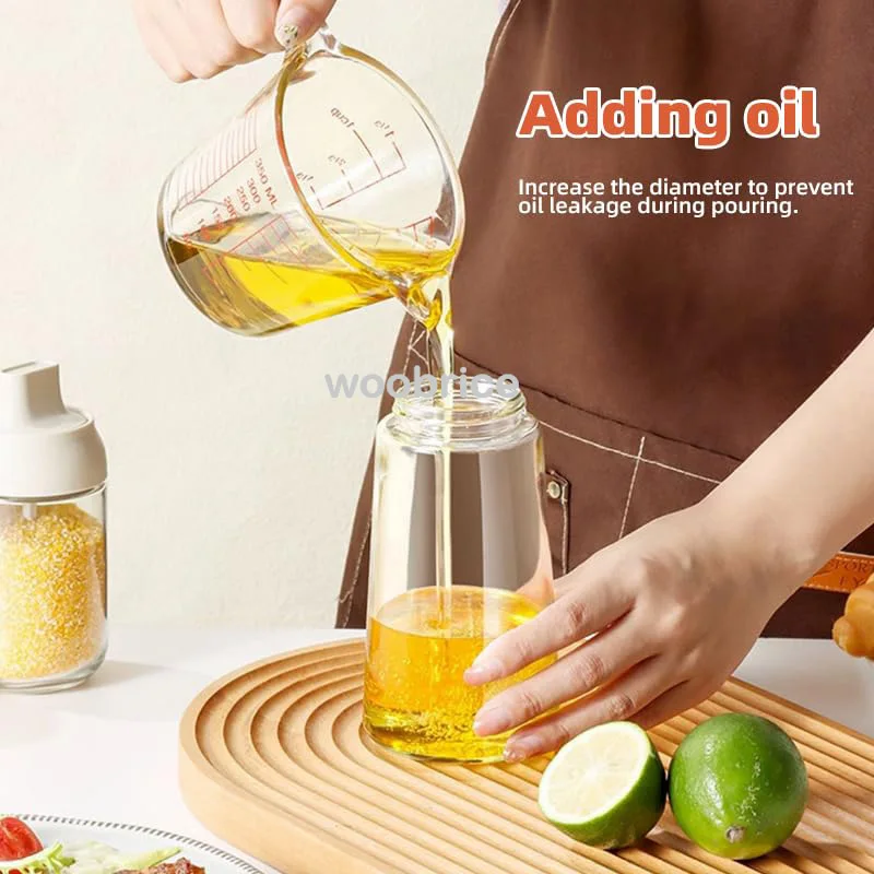 オイルディスペンサー調味料アクセサリーオイル調味料ボトルオイ - Kitchen Gadgets Oil Spray のレビューと価格