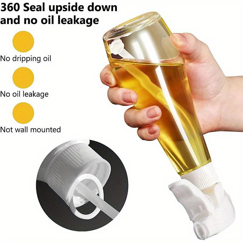 回転ノズル付きガラスオリーブオイルスプレー,エアフライヤー用 - Kitchen Gadgets Oil Spray のレビューと価格