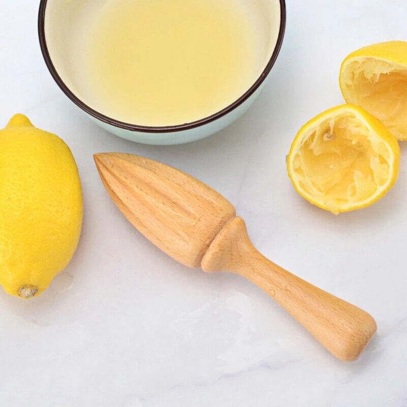 木製シトラスリーマー、ヨーロッパの広葉樹で作られた手作りレモ - Kitchen Gadgets Made In Usa のレビューと価格