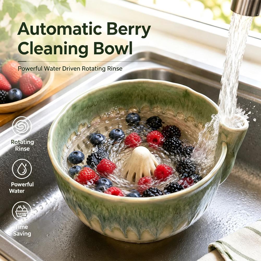 ベリー洗浄ボウル セラミック製回転式水切り器 ストレーナー  - Vegetable Kitchen Gadgets のレビューと価格