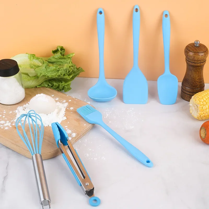 シリコンキッチンツールセット シリコン製オールインクルーシブ - Kitchen Gadgets Made In Usa のレビューと価格