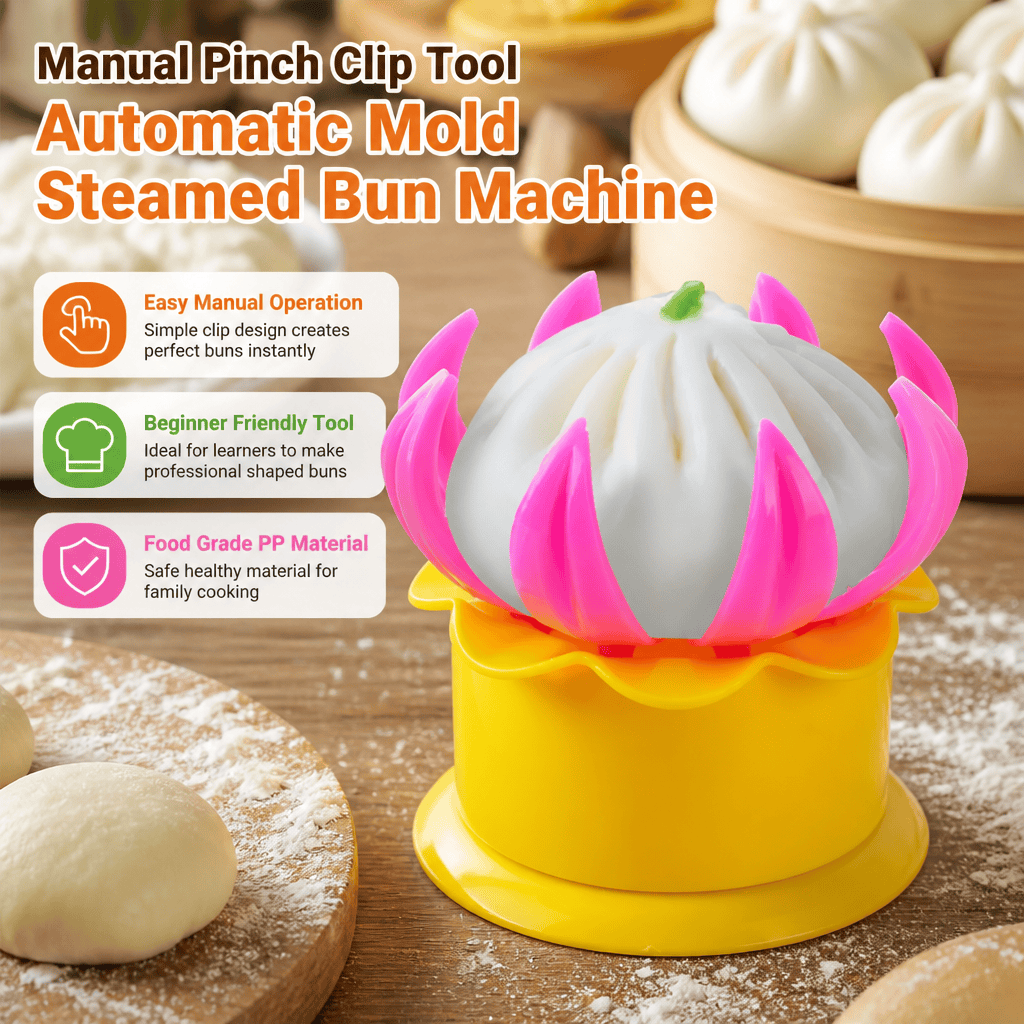 蒸しパン型 手動メーカー DIY 餃子ツール キッチンガジェ - Kitchen Gadgets Save Time のレビューと価格