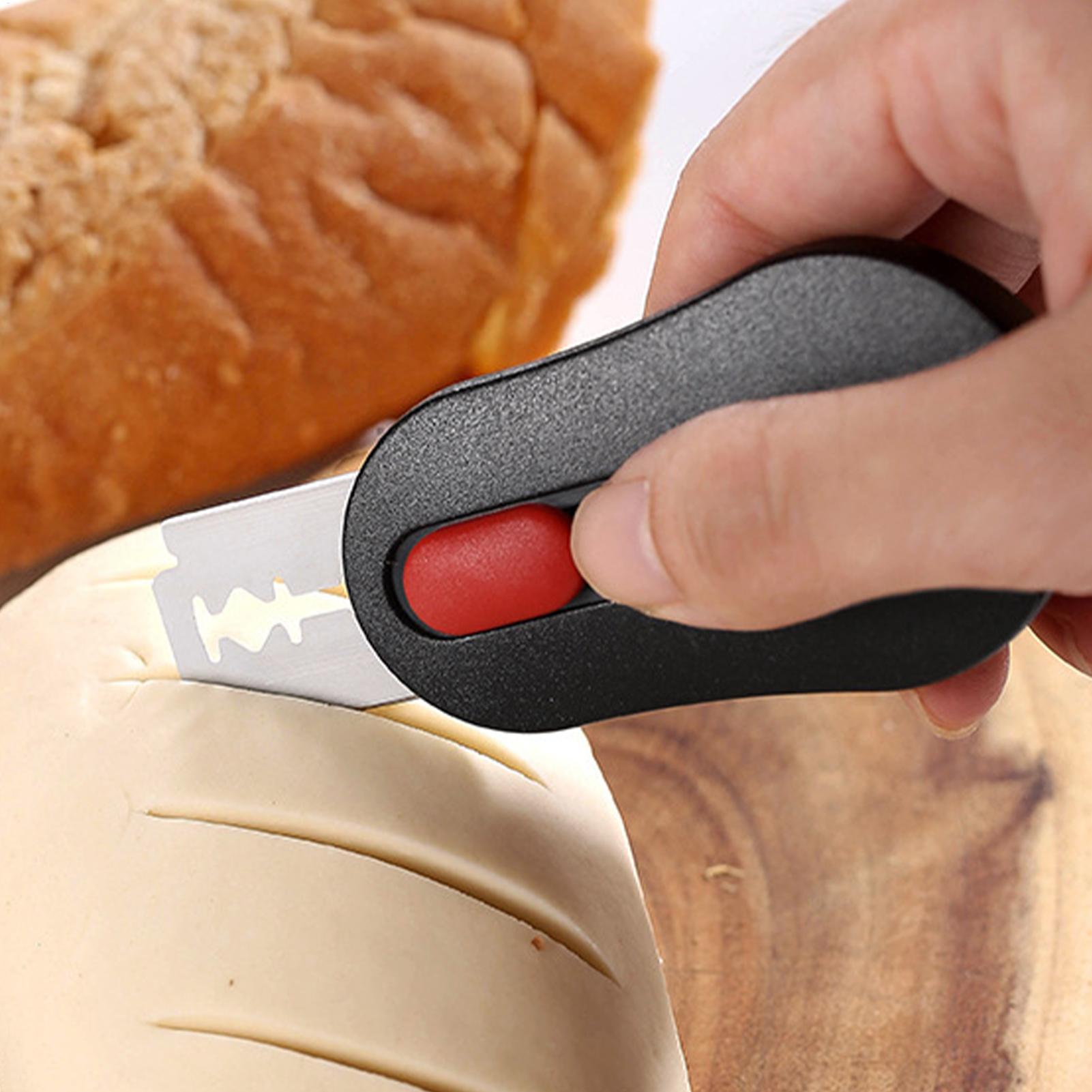 パン用スコアリングツール、サワードウ生地カッター、5枚刃付き - Kitchen Gadgets Men のレビューと価格