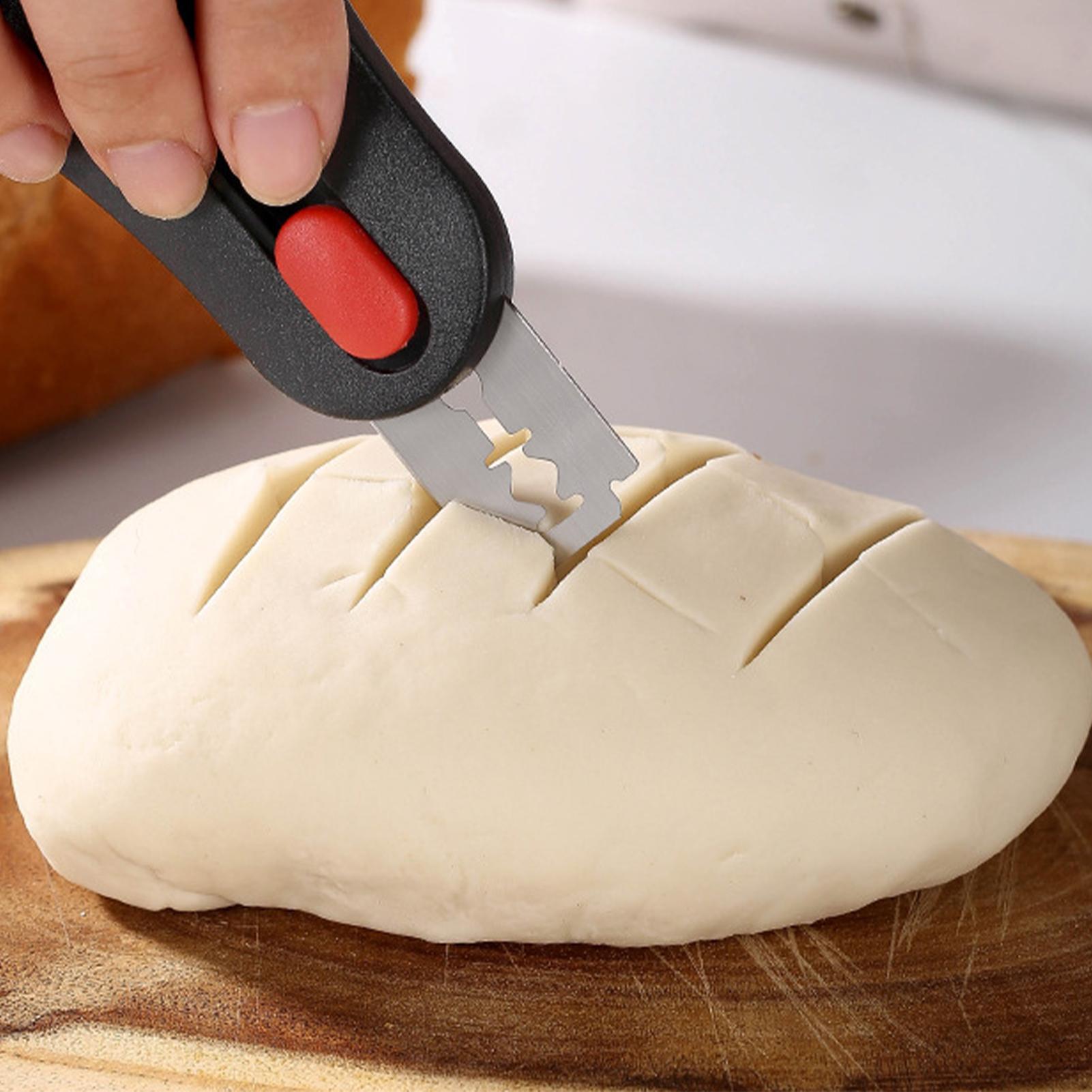 パン用スコアリングツール、サワードウ生地カッター、5枚刃付き - Kitchen Gadgets Men のレビューと価格