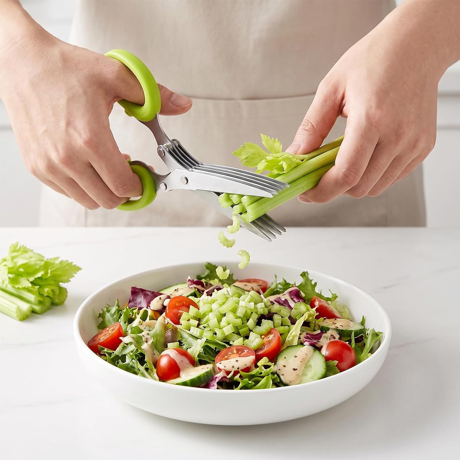 2027年新発売のハーブ用ハサミ、5枚の厚みのある鋭利な刃付 - Herb Scissors 5 Blade のレビューと価格