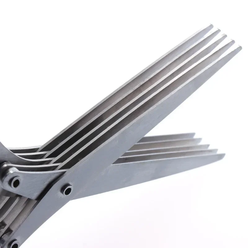 5 刃キッチンはさみネギカッターネギスパイスハーブはさみ多機 - Herb Scissors 5 Blade のレビューと価格
