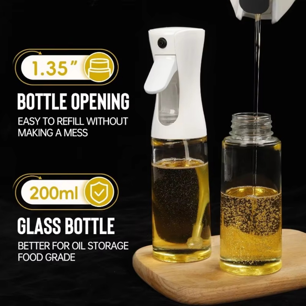 調理用オイルスプレー - オリーブオイルディスペンサーボトル - Kitchen Gadgets Oil Spray のレビューと価格